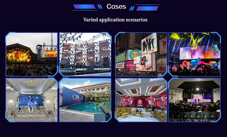 big led display screen applications scenario