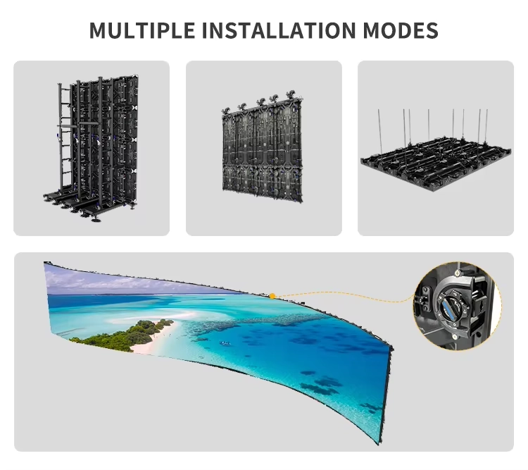 Flexibility in Size and Shape with LED Display Screen Rental