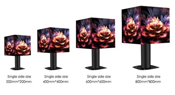 different cube size