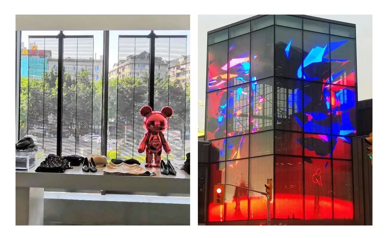 transparent LED display