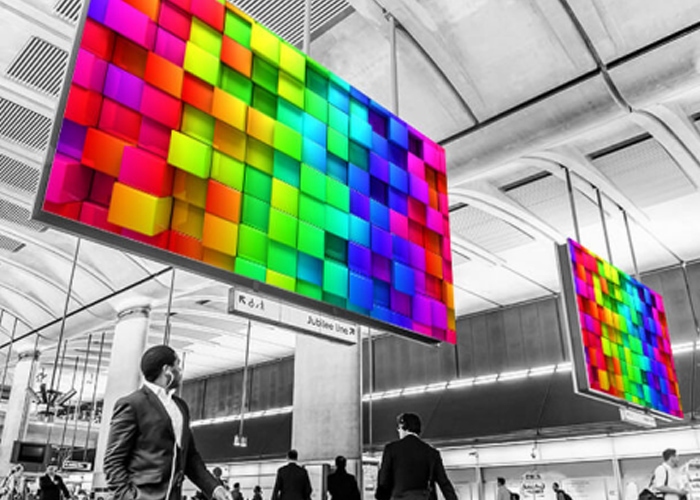P2.5 LED Displays for Airports and subway stations