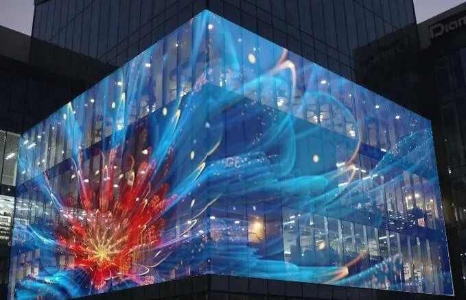 Transparent Led Curtain Screen