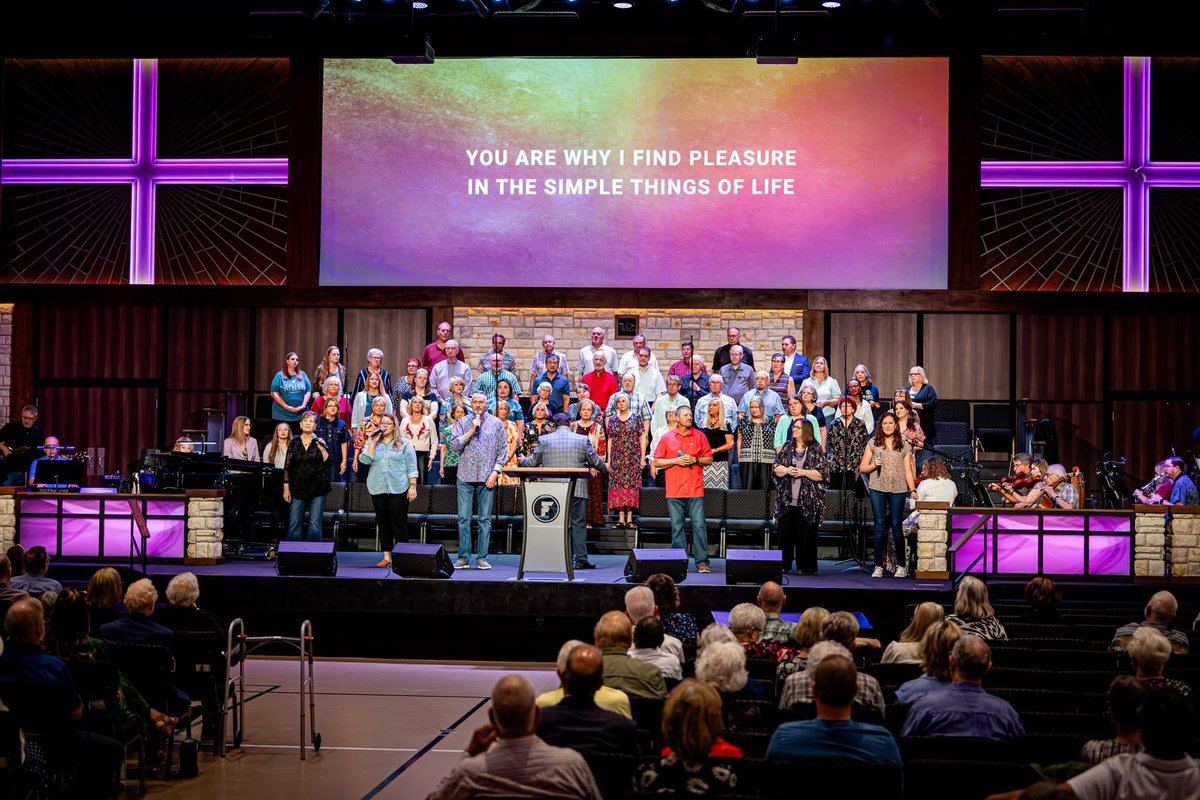 Churches depend on screens for immediate information sharing