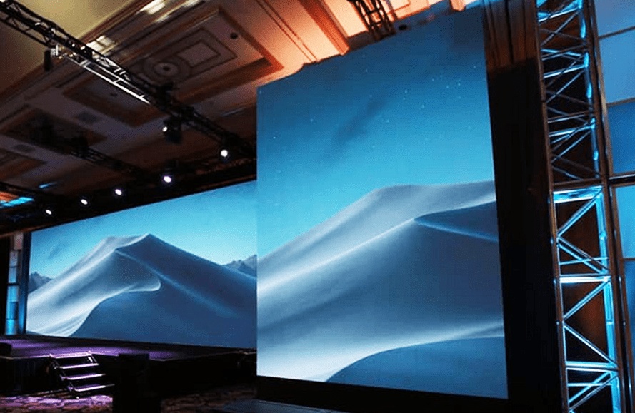 Die-cast Aluminum appears in our KC and KL Rental LED Display series