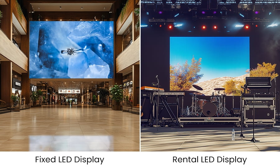 Which Investment of Rental & Fixed LED Screens Wins ROI