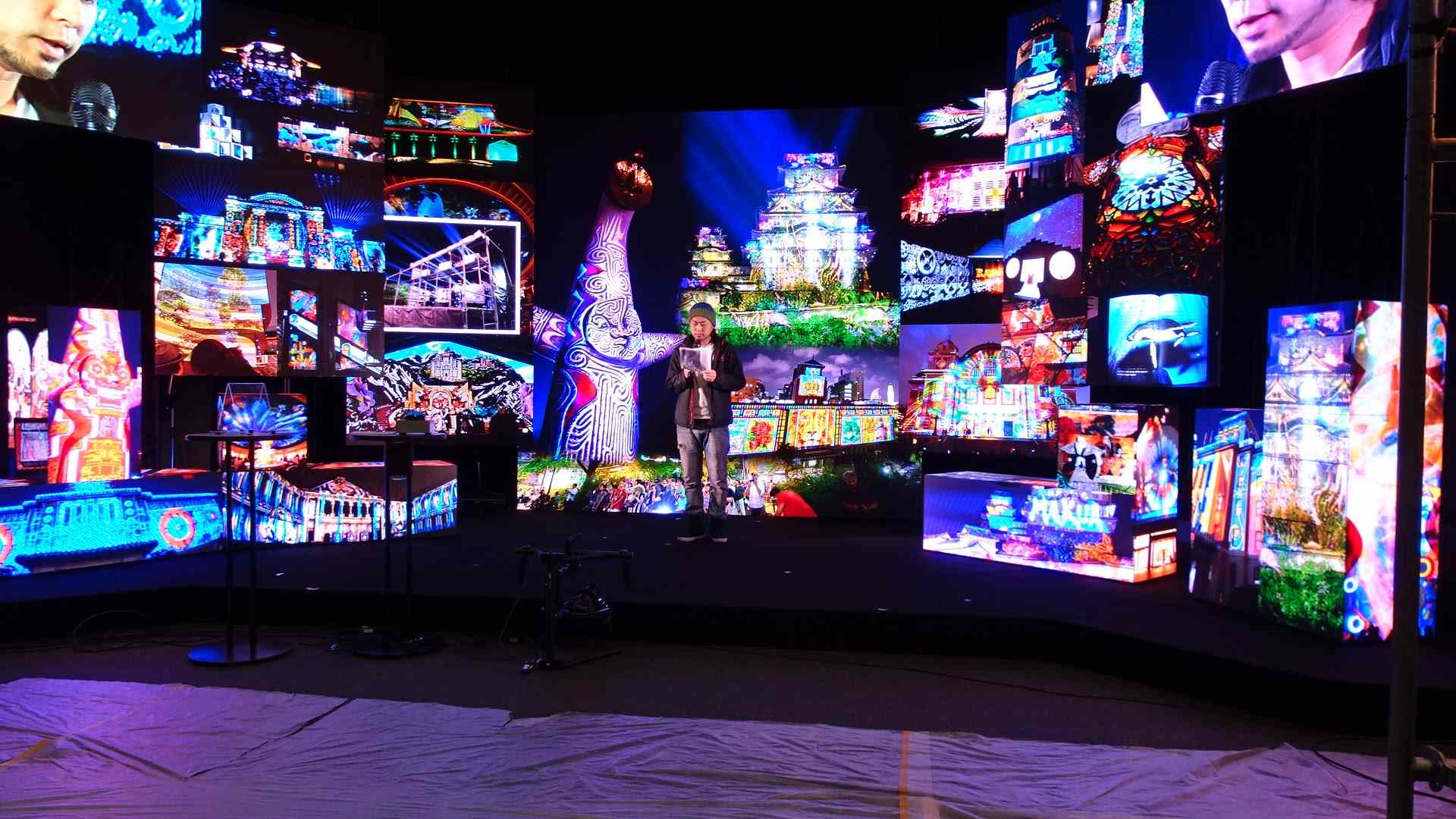 Customized Magic Cube LED screens for immersive stage layouts