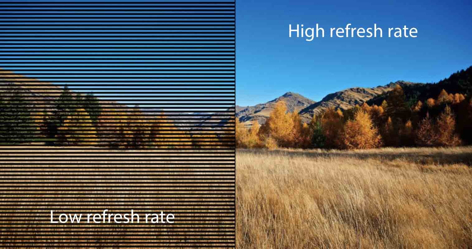 Differences of High Refresh Rate & Regular LED Screens You Need to Know Before Buying