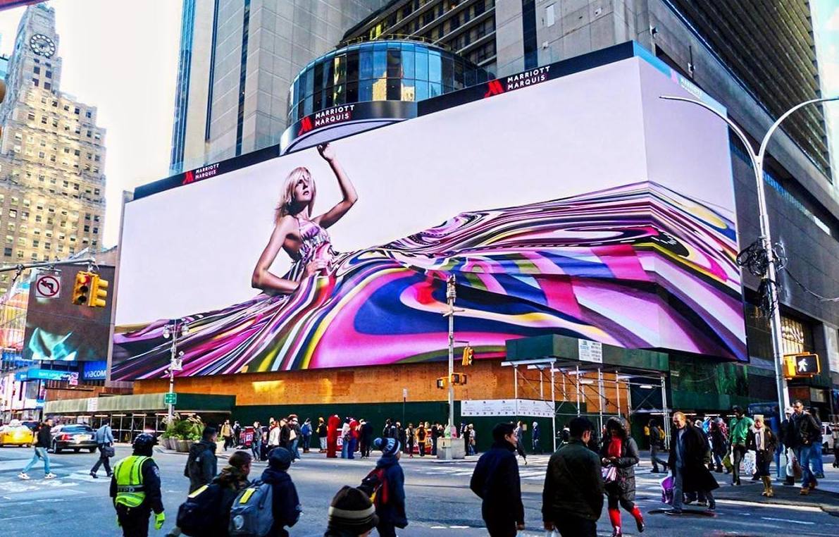 King Visionled weatherproof outdoor display with IP65 and thermal management