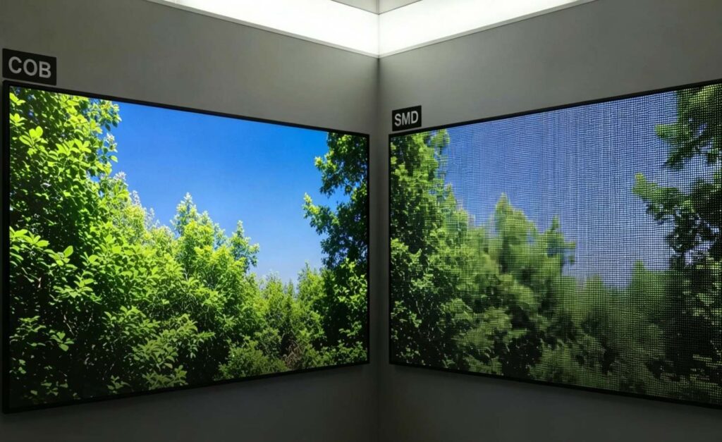 How to Choose Between COB and SMD LED Display for Your Venue and Budget