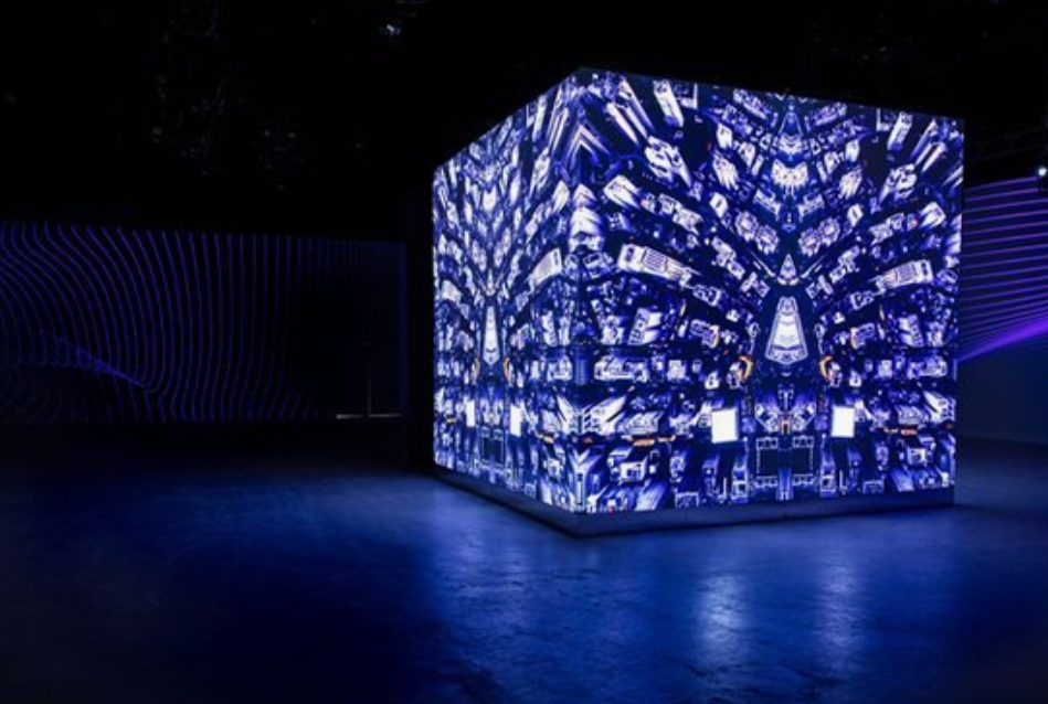Magic Cube LED Screen Configurations for Architectural Integration