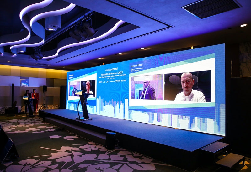 Rental LED screen selection by venue and viewing distance