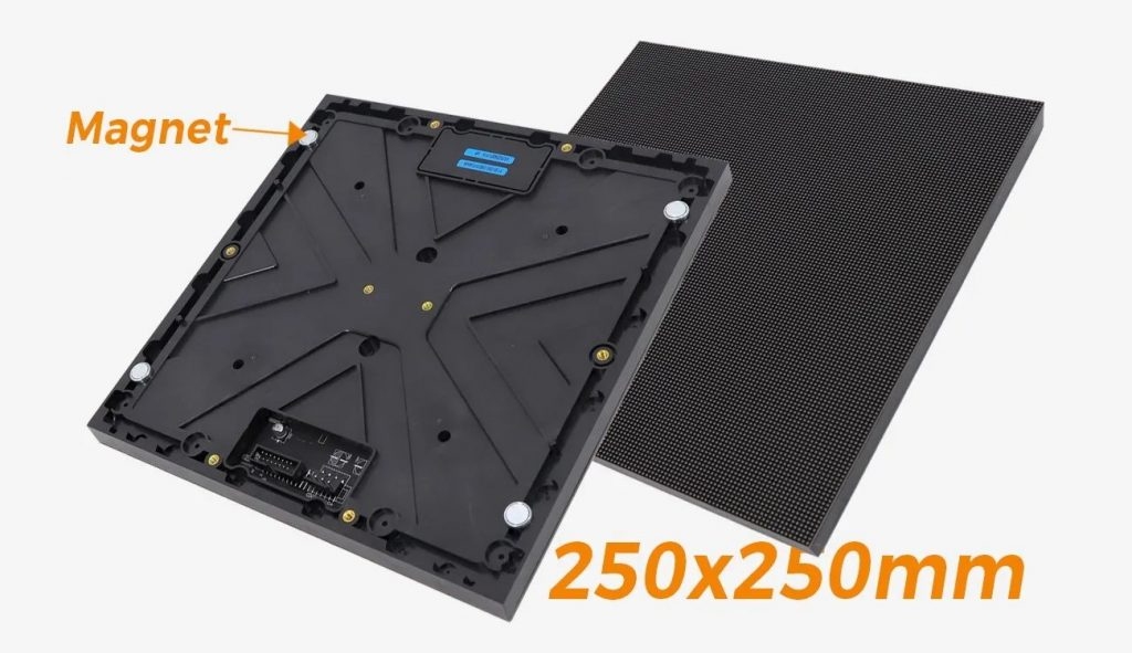 Ultra-slim indoor LED scrren for easy wall mounting